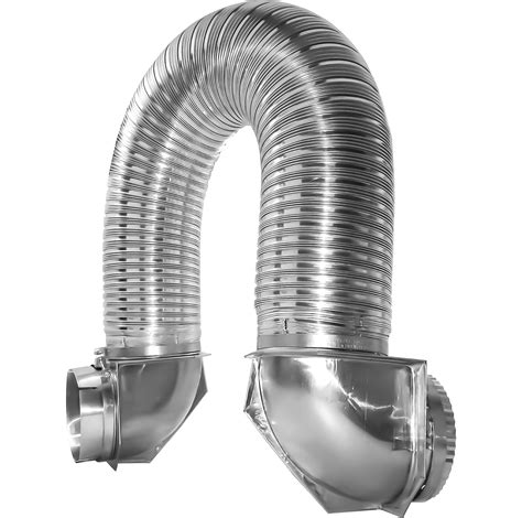 sheet metal dryer vent|flexible metal dryer vent.